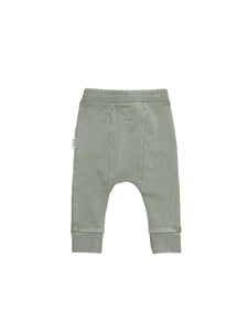 Huxbaby - Vintage Fern Pocket Drop Crotch Pant