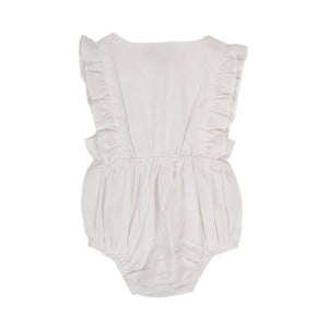 Peggy - August Playsuit (White)