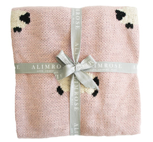 Alimrose - Baa Baa Blanket Organic - Pink