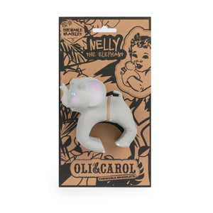 Oli & Carol - Nelly The Elephant Natural Rubber Teether Toy