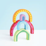 Load image into Gallery viewer, Le Toy Van - Petilou Rainbow Tunnel Toy
