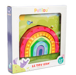 Load image into Gallery viewer, Le Toy Van - Petilou Rainbow Tunnel Toy
