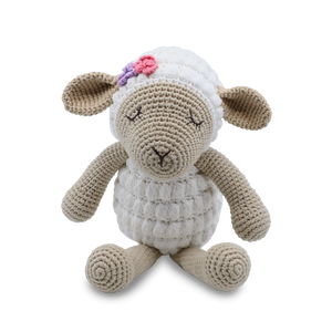 Snuggle Buddies - Medium Sitting Toy Lamb