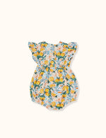 Load image into Gallery viewer, Goldie + Ace - Lani Linen Romper (Orange Orchard)
