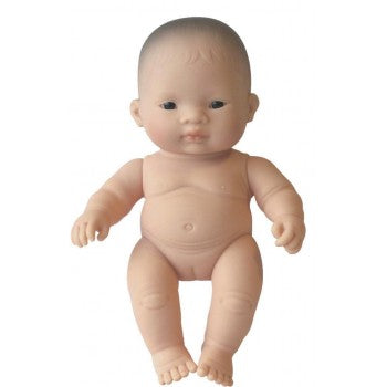 Miniland - Baby Girl Doll Asian 21cm (Undressed)