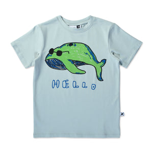 Minti - Chill Whale Tee - Muted Green