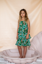 Load image into Gallery viewer, Bella + Lace - Madeline Dress (Grass)
