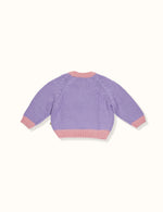 Load image into Gallery viewer, Goldie + Ace - Marley Knit Sweater (Lilac/Pink)
