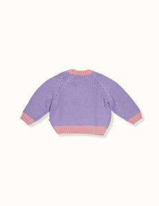 Goldie + Ace - Marley Knit Sweater (Lilac/Pink)