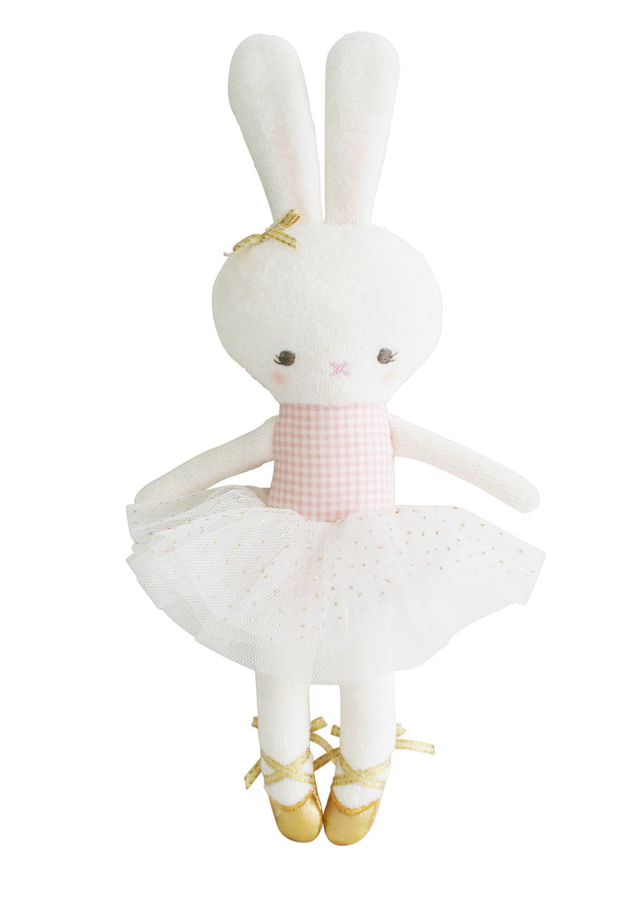 Alimrose - Hannah Ballerina Bunny 28cm - Pink Gold