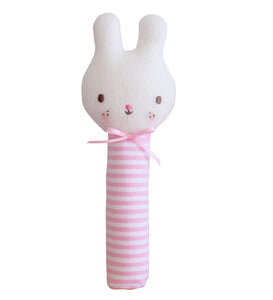 Alimrose - Baby Bunny Squeaker - Pink