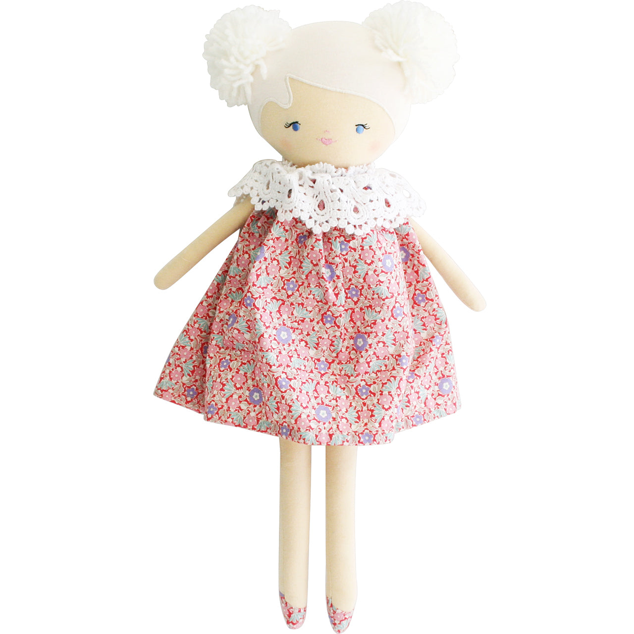 Alimrose - Aggie Doll 45cm Berry Floral