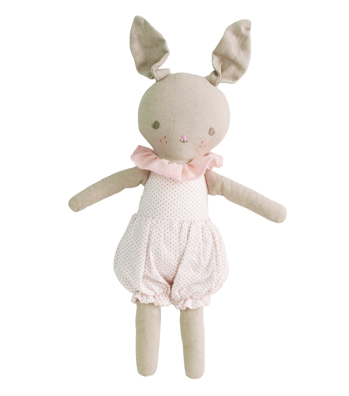 Alimrose - Rosie Bunny 30cm Pink Linen