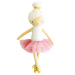 Load image into Gallery viewer, Alimrose - Betty Ballerina 43cm - Silver Blush
