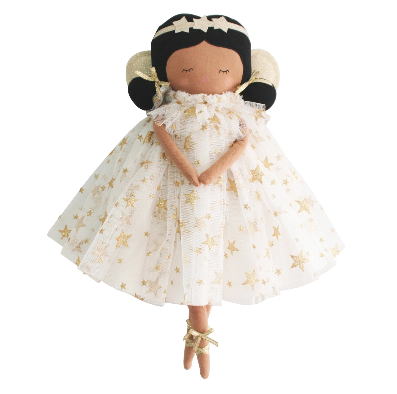 Alimrose - Gracie Fairy Doll - 38cm Ivory Gold Star