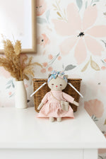 Load image into Gallery viewer, Alimrose - Mini Lilly Kitty 26cm - Pink Linen
