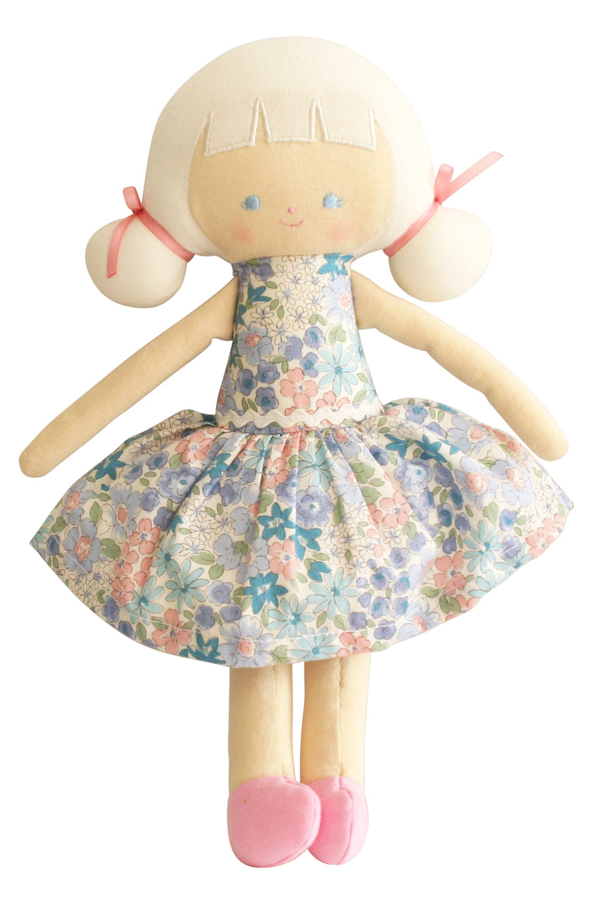 Alimrose - Audrey Doll 26cm - Liberty Blue