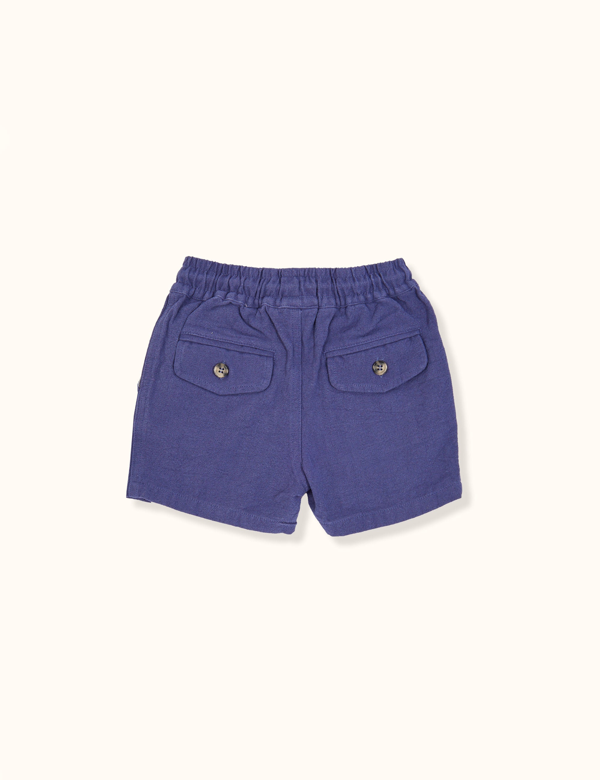 Goldie + Ace - Noah Linen Cotton Shorts (Blue)