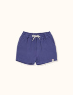 Load image into Gallery viewer, Goldie + Ace - Noah Linen Cotton Shorts (Blue)
