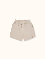 Load image into Gallery viewer, Goldie + Ace - Noah Linen Cotton Shorts (Bone)
