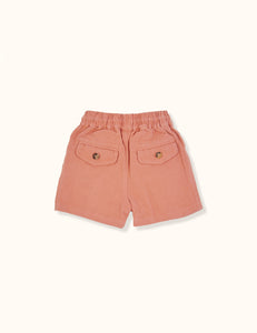 Goldie + Ace - Noah Linen Cotton Shorts (Sunset)
