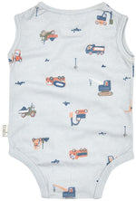 Load image into Gallery viewer, Toshi - Onesie Singlet Classic - Little Diggers
