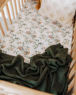 Load image into Gallery viewer, Snuggle Hunny Kids - Diamond Knit Baby Blanket (Olive)
