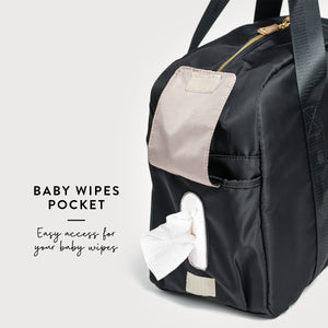Pretty Brave - Stella Baby Bag (Black)