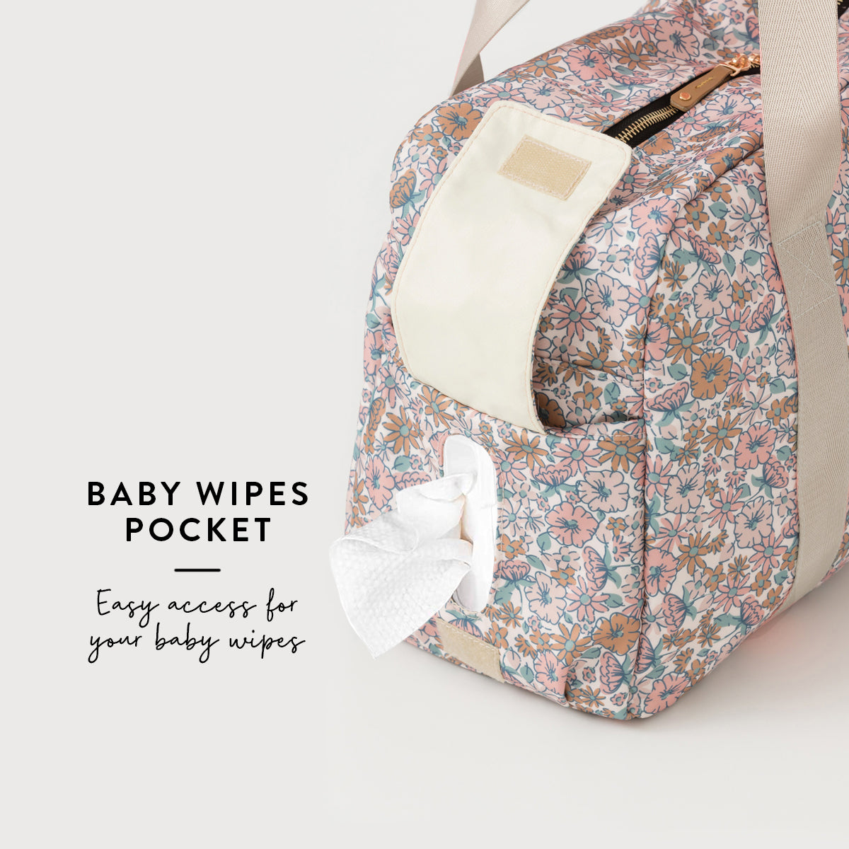 Pretty Brave - Stella Baby Bag (Floral)