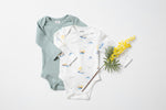 Load image into Gallery viewer, Indigo &amp; Lellow - Jesse Long Sleeve Onesie - Ribbed Sage Green

