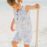 Load image into Gallery viewer, Fox &amp; Finch - Toucan Tropical Romper
