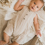 Load image into Gallery viewer, Bebe - Armadillo Woven Romper
