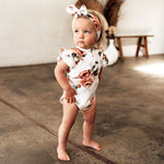 Load image into Gallery viewer, Snuggle Hunny Kids - Rosebud Short Sleeve Bodysuit
