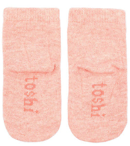 Toshi - Organic Dreamtime Ankle Socks - Blossom