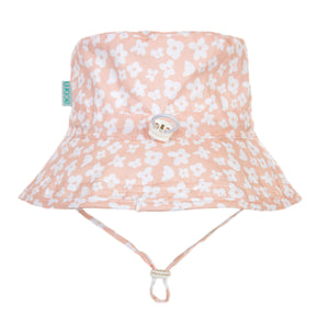 Acorn - Camille Bucket Hat (Pink and White)