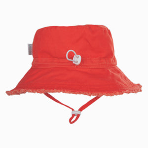 Acorn - Watermelon Frayed Bucket Hat