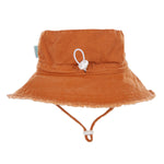 Load image into Gallery viewer, Acorn - Chestnut Frayed Bucket Hat
