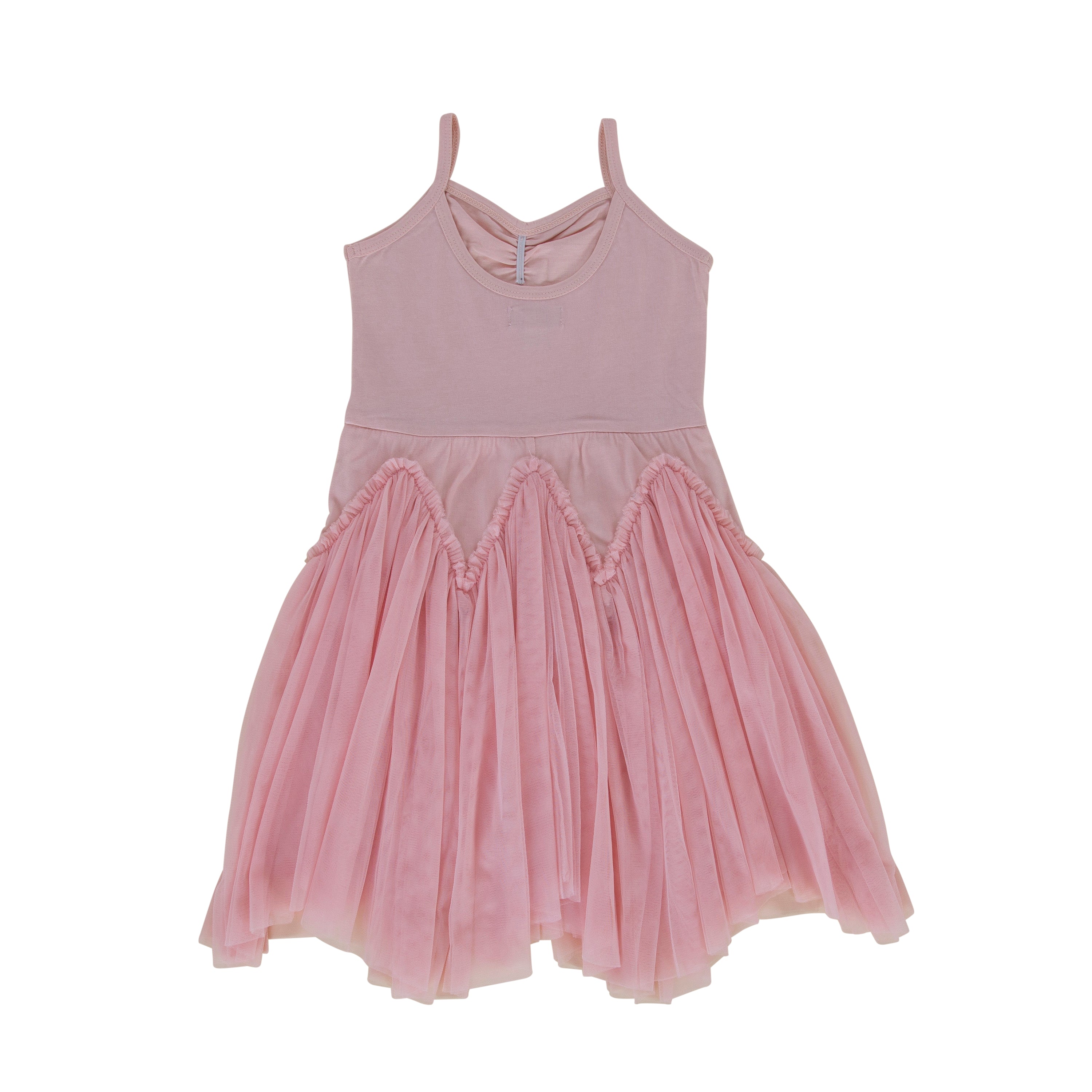 Peggy - Velvet ballet Dress (Primrose Pink)