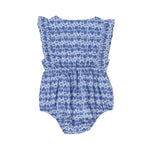 Load image into Gallery viewer, Peggy - August Playsuit (Hippy Blue)

