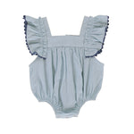 Load image into Gallery viewer, Peggy - Roma Playsuit (Illusion Blue)
