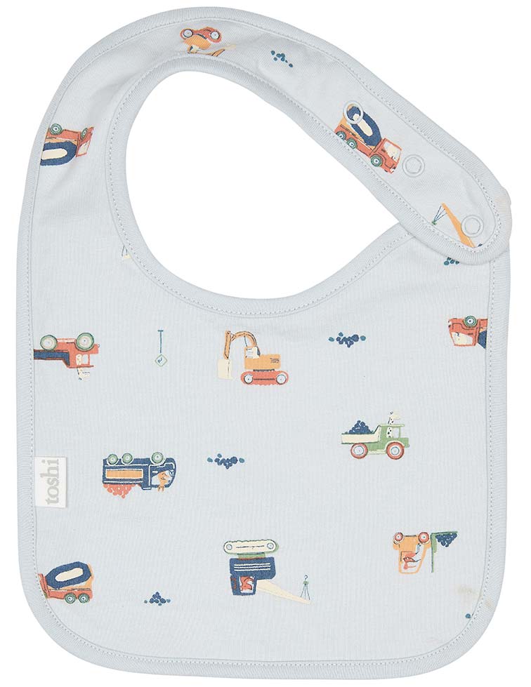 Toshi - Baby Bib Story 2pc - Little Diggers