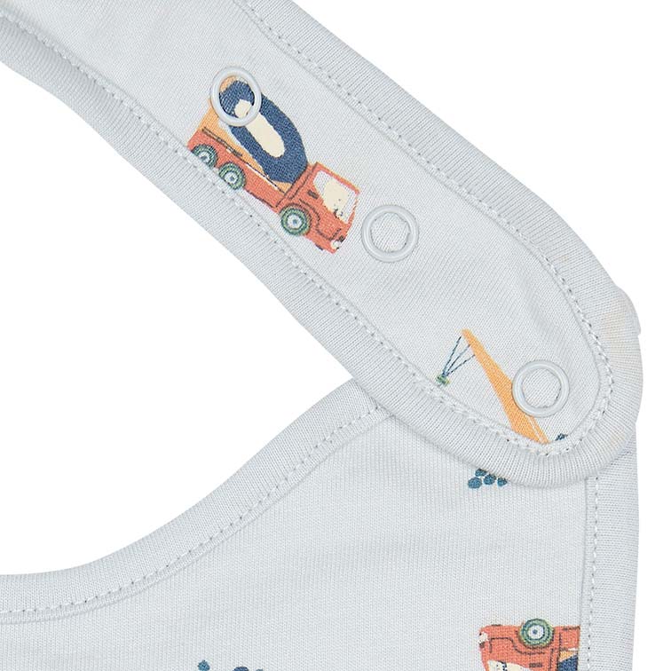 Toshi - Baby Bib Story 2pc - Little Diggers