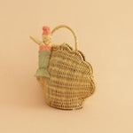 Load image into Gallery viewer, Olliella - Rattan Shell Bag - Straw
