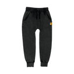 Load image into Gallery viewer, Rock Your Baby - Black Wash Track Pants

