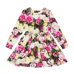 Load image into Gallery viewer, Rock Your Baby - Flower Wall Waisted Dress
