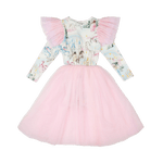 Load image into Gallery viewer, Rock Your Baby - Fairy Tales Long Sleeve Flounce Dress
