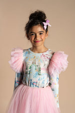 Load image into Gallery viewer, Rock Your Baby - Fairy Tales Long Sleeve Flounce Dress
