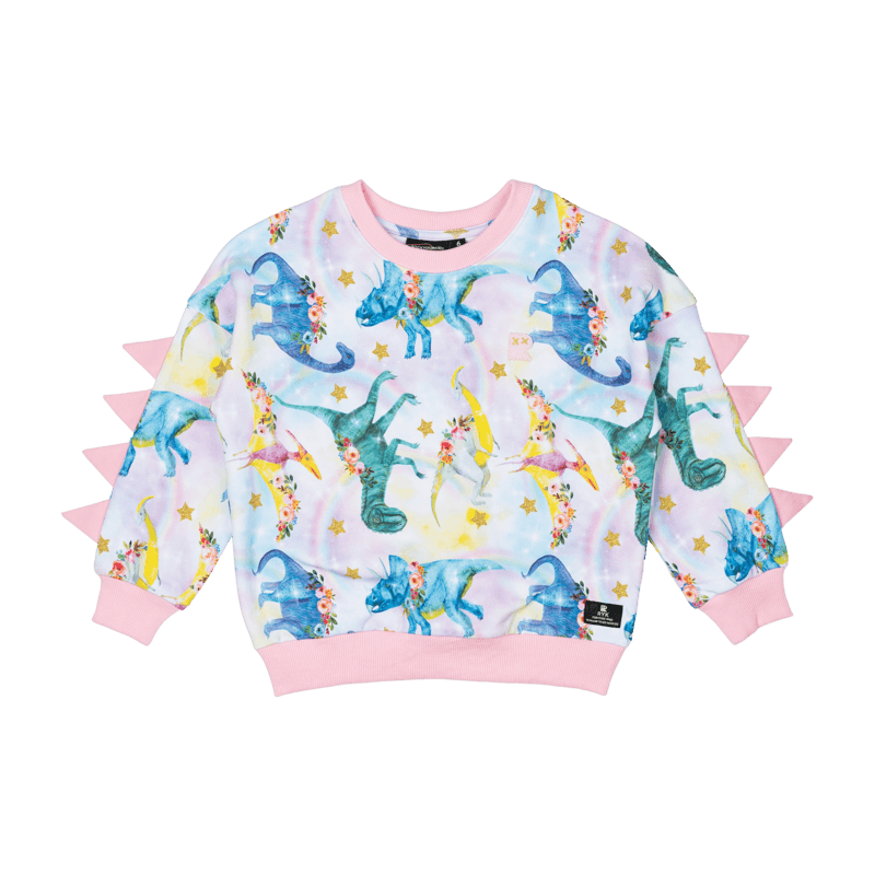 Rock Your Baby - Dinosaur Parade Sweatshirt