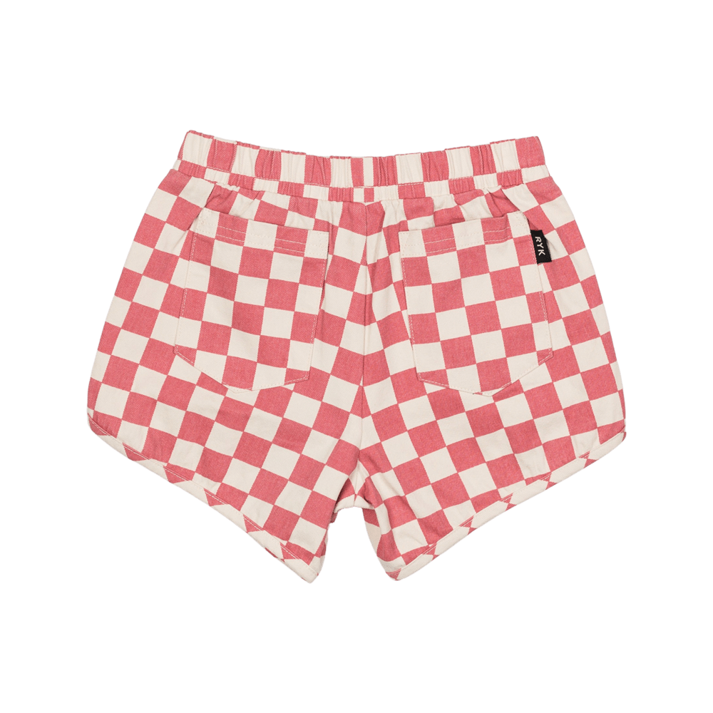 Rock Your Baby - Pink Check Shorts