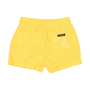 Rock Your Baby - Yellow Terry Shorts